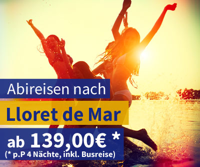 Abireisen Lloret de Mar