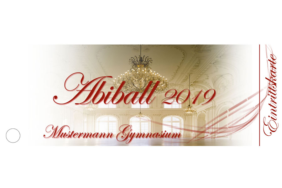 Abiball Eintrittskarten Infos Zu Design Und Druck